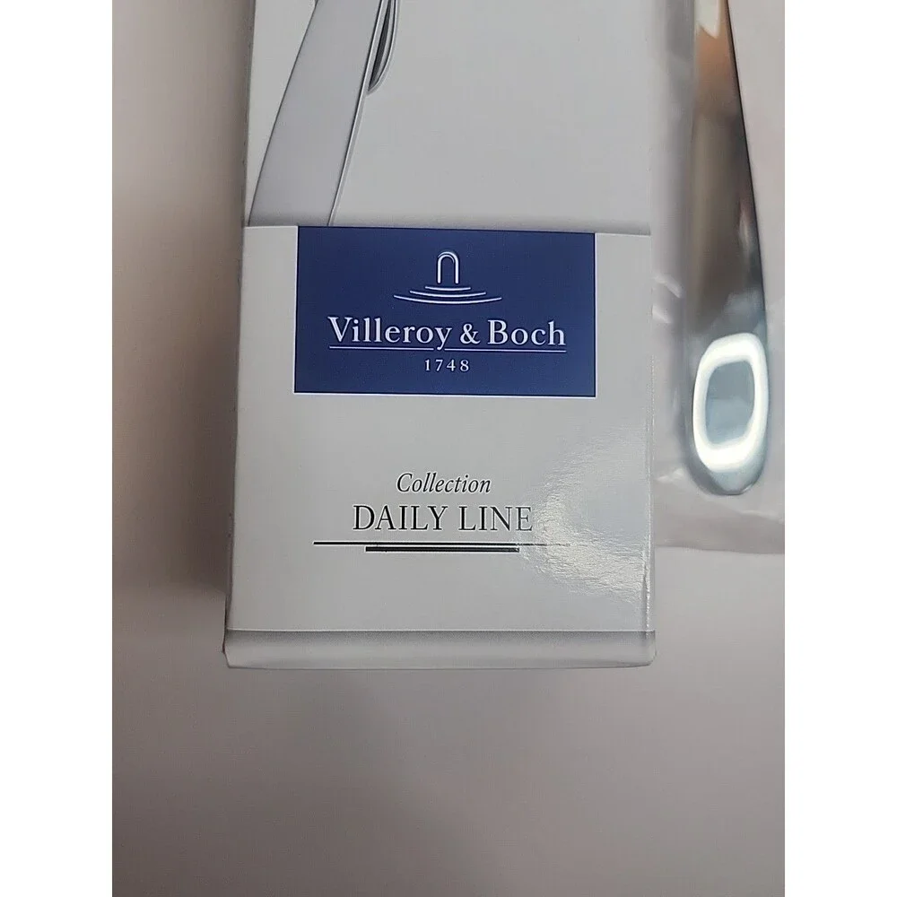 Villeroy & Boch Daily Line Collection Sald Servers 2 Pc Set 18/10 Stainless NIB